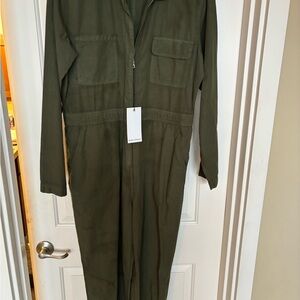 Olive Green Jumpsuit